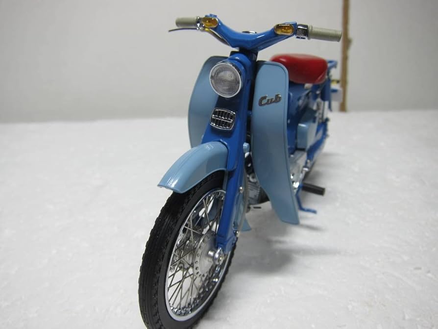 ホンダスーパーカブC100 (1958) 1/12 フジミ製ダイキャストモデル Amazon | 1/12 フジミ ミニカー スーパーカブ C100（1958年